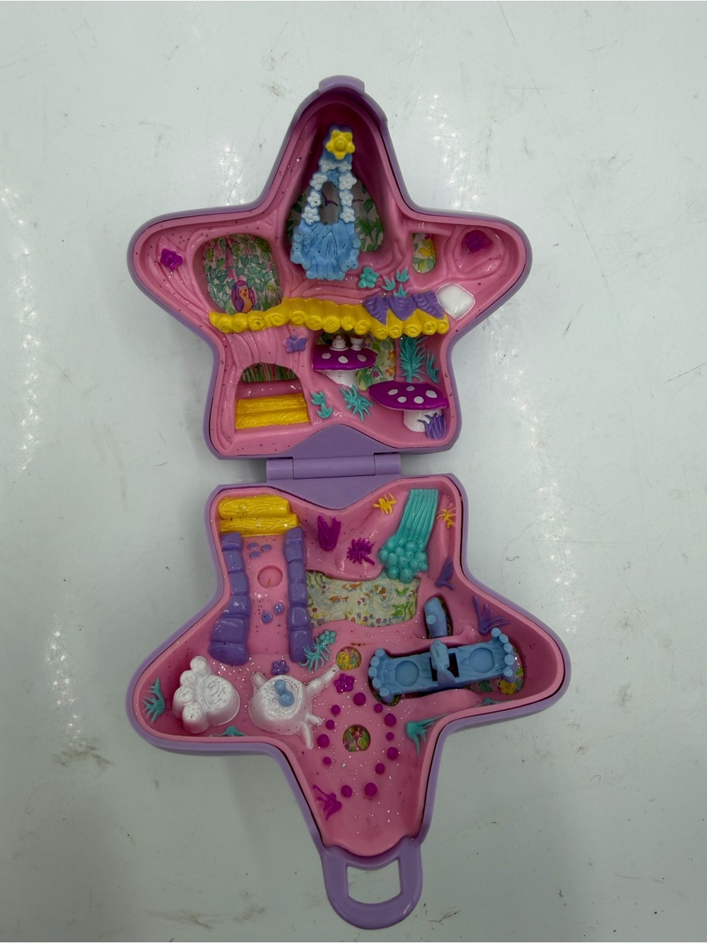 Polly Pocket 1992 Fairy Fantasy Bluebird Vintage! Hard To find Compact Star
